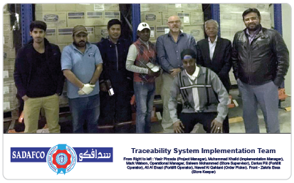 InfoTech-SADAFCO QAD Traceability Project