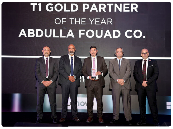 Lenovo IDG T1 Platinum Partner of the Year
